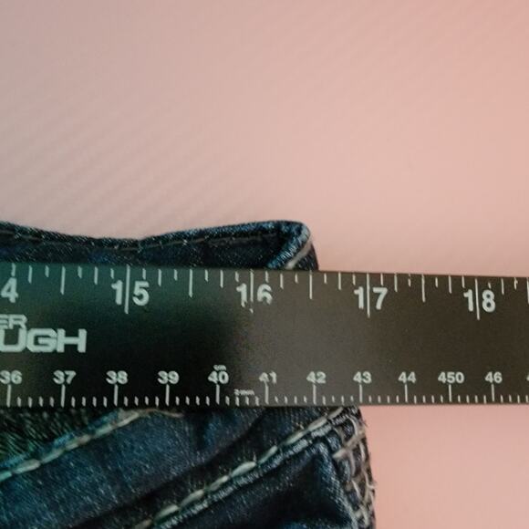 KUT From The Kloth Women's Embroidered Pockets So Low Bootcut Jeans Size 12 - Picture 9 of 11